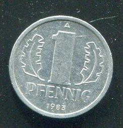 【硬幣】Germany D.R. (東德), 1 Mark , K35.2 , 1982A #208229 , 極美XF 歷史價格詳細信息