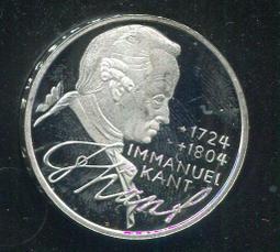 【銀幣】Germany(德國) ,10 Mark,K181,1993J羅伯科霍150年#208724 品相全新UNC, 歷史價格詳細信息