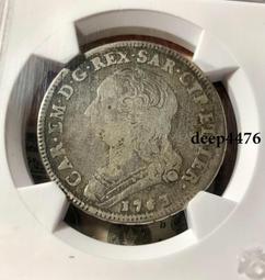 撒丁王國銀幣,1757,卡洛&middot;埃馬努埃萊三世,稀有幣目錄XF54988 歷史價格詳細信息