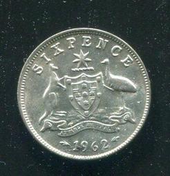 【銀幣】Australia(澳大利亞),Shilling , K53 , 1954 #203616 品相普上F+ 歷史價格詳細信息