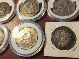 法國 谷物女神 1897年 10分 銅幣16474 歷史價格詳細信息