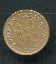 【硬幣】Finland(芬蘭) 1 Markka#209315 , K76 , 1997 品相9新AU 歷史價格詳細信息