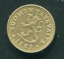 【硬幣】Finland(芬蘭) 10 Pennia#209253 , K46a , 1986 品相極美上XF+ 歷史價格詳細信息