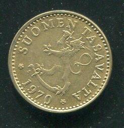 【硬幣】Finland(芬蘭) 10 Pennia#209253 , K46a , 1986 品相極美上XF+ 歷史價格詳細信息