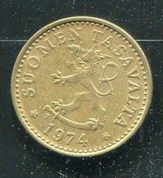 【硬幣】Finland(芬蘭) 10 Pennia#209253 , K46a , 1986 品相極美上XF+ 歷史價格詳細信息