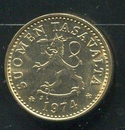 【硬幣】Finland(芬蘭) 10 Pennia#209253 , K46a , 1986 品相極美上XF+ 歷史價格詳細信息