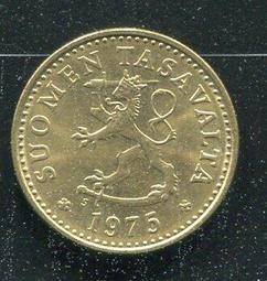 【硬幣】Finland(芬蘭) 10 Pennia#209253 , K46a , 1986 品相極美上XF+ 歷史價格詳細信息