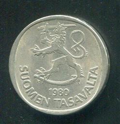 【硬幣】Finland(芬蘭) 1 Markka#209315 , K76 , 1997 品相9新AU 歷史價格詳細信息