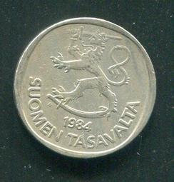 【硬幣】Finland(芬蘭) 1 Markka#209315 , K76 , 1997 品相9新AU 歷史價格詳細信息