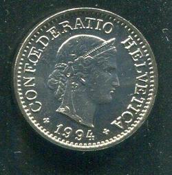 Switzerland（瑞士硬幣），10-RAP，K27，1970，品相極美XF 歷史價格詳細信息