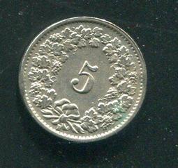 【硬幣】Switzerland (瑞士),5 Franc,K40a.3,1987B #209449 品相極美上XF+ 歷史價格詳細信息