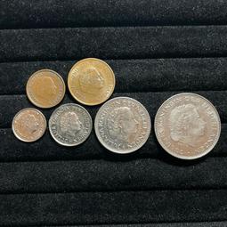 Netherlands,荷蘭硬幣,6枚一組-2 歷史價格詳細信息