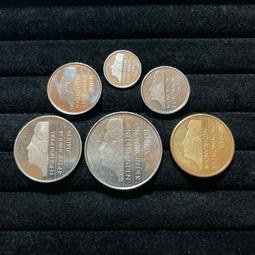 Netherlands,荷蘭硬幣,6枚一組-2 歷史價格詳細信息