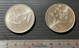 【超值硬幣】葡萄牙 1916年 50C 1ESCUDO 銀幣二枚一組，絕版少見~(使用過品相)(S58) 歷史價格詳細信息