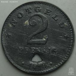 德緊德國緊急狀態幣凱澤斯勞滕1917年10芬尼鋅幣凱撒斯勞滕23D218 歷史價格詳細信息