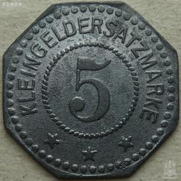 德緊德國緊急狀態幣凱澤斯勞滕1917年10芬尼鋅幣凱撒斯勞滕23D218 歷史價格詳細信息