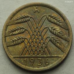 德國魏瑪共和國三五年35年10芬尼銅幣REICHS版ADEFGJ6廠齊 210604 歷史價格詳細信息