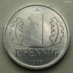 東德民主德國1983年20芬尼銅幣硬幣 23d555 歷史價格詳細信息