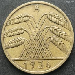 德國魏瑪共和國三五年35年10芬尼銅幣REICHS版ADEFGJ6廠齊 210604 歷史價格詳細信息