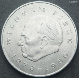 民主德國東德1972年20馬克鎳幣紀念幣硬幣席勒 22C324 歷史價格詳細信息