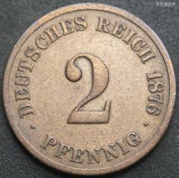 德國1876年短翅10芬尼鎳幣硬幣德意志第二帝國21mm 24F516 歷史價格詳細信息