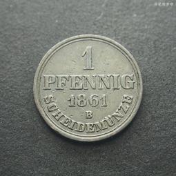 德國邦國梅克倫堡什未林1861年1/48泰勒銀幣 23B618 歷史價格詳細信息