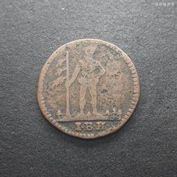 德國不倫瑞克沃爾芬比特爾1804年1芬尼銅幣奔馬好品相20mm 24A234 歷史價格詳細信息