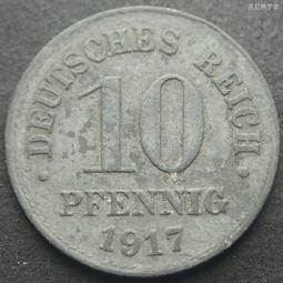 德國1917年10芬尼鋅幣德意志第二帝國21mm 24A804 價格比較,價格查詢,歷史價格詳細信息