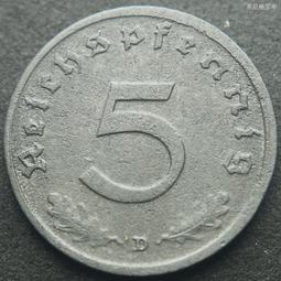 德國盟軍占領1948年F廠10芬尼鋅幣拔毛鷹21mm好品相 24A550 歷史價格詳細信息