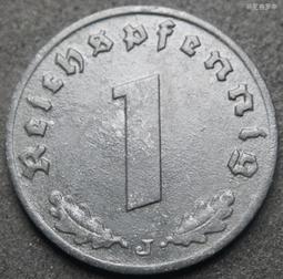 【43】德國A廠1芬尼鋅幣 23E066 歷史價格詳細信息