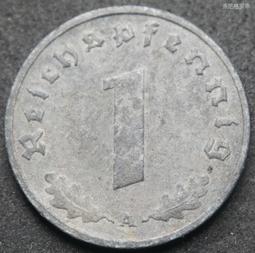 【43】德國A廠1芬尼鋅幣 23E066 歷史價格詳細信息