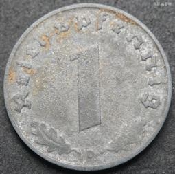 【43】德國A廠1芬尼鋅幣 23E066 歷史價格詳細信息