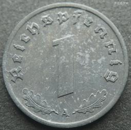 【43】德國A廠1芬尼鋅幣 23E066 歷史價格詳細信息