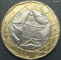 意大利1000裡拉1990年全新UNC外國錢幣紙鈔收藏保真蒙特梭利Italy#紙幣#錢幣#外幣 歷史價格詳細信息