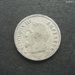 1867年老包漿極美品 法國拿破侖三世5法郎大銀幣 好品相稀437 歷史價格詳細信息