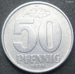 東德民主德國1971年10芬尼鋁幣硬幣21mm 23d568 歷史價格詳細信息