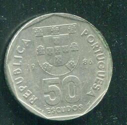 【硬幣】Portugal(葡萄牙),50 Cent #210695,K577,1968 品相美VF 歷史價格詳細信息
