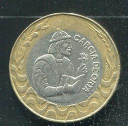 【硬幣】Portugal(葡萄牙),200 Esc. #210604,K655,1999 品相9新AU 歷史價格詳細信息