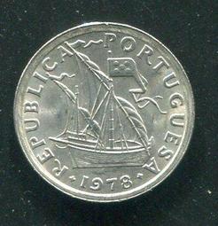 【硬幣】Portugal(葡萄牙),2.5 Esc. #210671,K590,1974 品相95新AU+ 歷史價格詳細信息