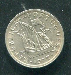 【硬幣】Portugal(葡萄牙),2.5 Esc. #210671,K590,1974 品相95新AU+ 歷史價格詳細信息