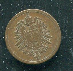 【硬幣】Germany(德意志帝國),K1,1 Pfennig,1875J #210830 品相美VF 歷史價格詳細信息