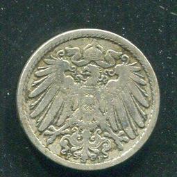 【硬幣】Germany(德意志帝國),K1,1 Pfennig,1875J #210830 品相美VF 歷史價格詳細信息