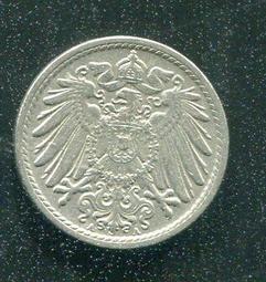 【硬幣】Germany(德意志帝國),K1,1 Pfennig,1875J #210830 品相美VF 歷史價格詳細信息