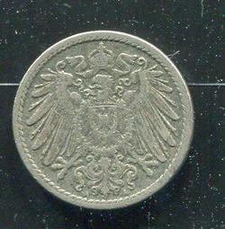 【硬幣】Germany(德意志帝國),K1,1 Pfennig,1875J #210830 品相美VF 歷史價格詳細信息