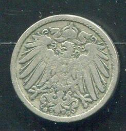 【硬幣】Germany(德意志帝國),K1,1 Pfennig,1875J #210830 品相美VF 歷史價格詳細信息