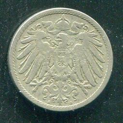 【硬幣】Germany(德意志帝國),K12,10 Pfennig,1907A #210943 品相美上VF+ 歷史價格詳細信息