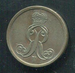 德國 漢諾威 1泰勒 1863年 格奧爾格五世 雙獅4426 歷史價格詳細信息