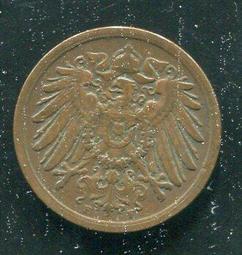 【硬幣】Germany(德意志帝國),K16,2 Pfennig,1910D #210859 品相美上VF+ 歷史價格詳細信息