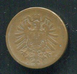 【硬幣】Germany(德意志帝國),K2,2 Pfennig,1874A #210853 品相美VF 歷史價格詳細信息