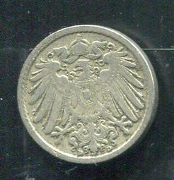 【硬幣】Germany(德意志帝國),K1,1 Pfennig,1875J #210830 品相美VF 歷史價格詳細信息